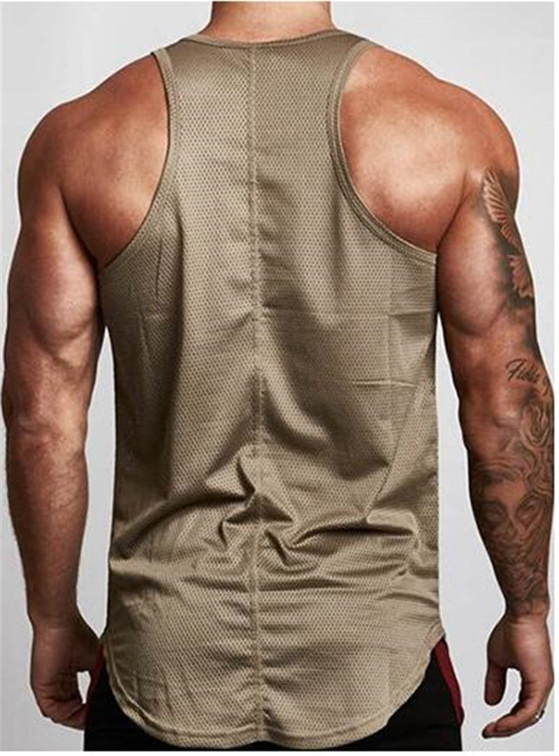 gym clothes tank top sportswear vest men