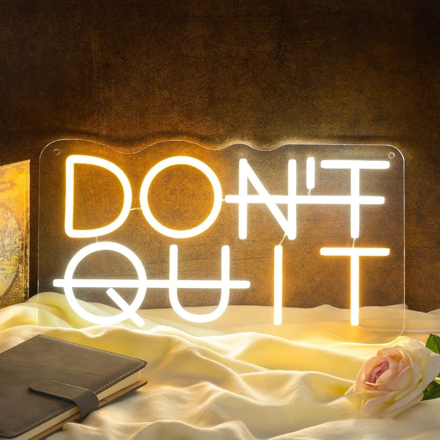 Don't Quit Gym Neon Lights